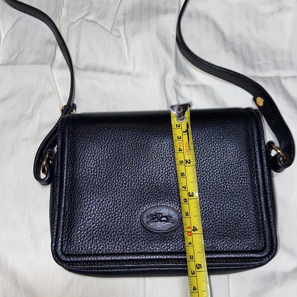 Like new Longchamp Leather Crossbody Bag - Picture 10 of 12